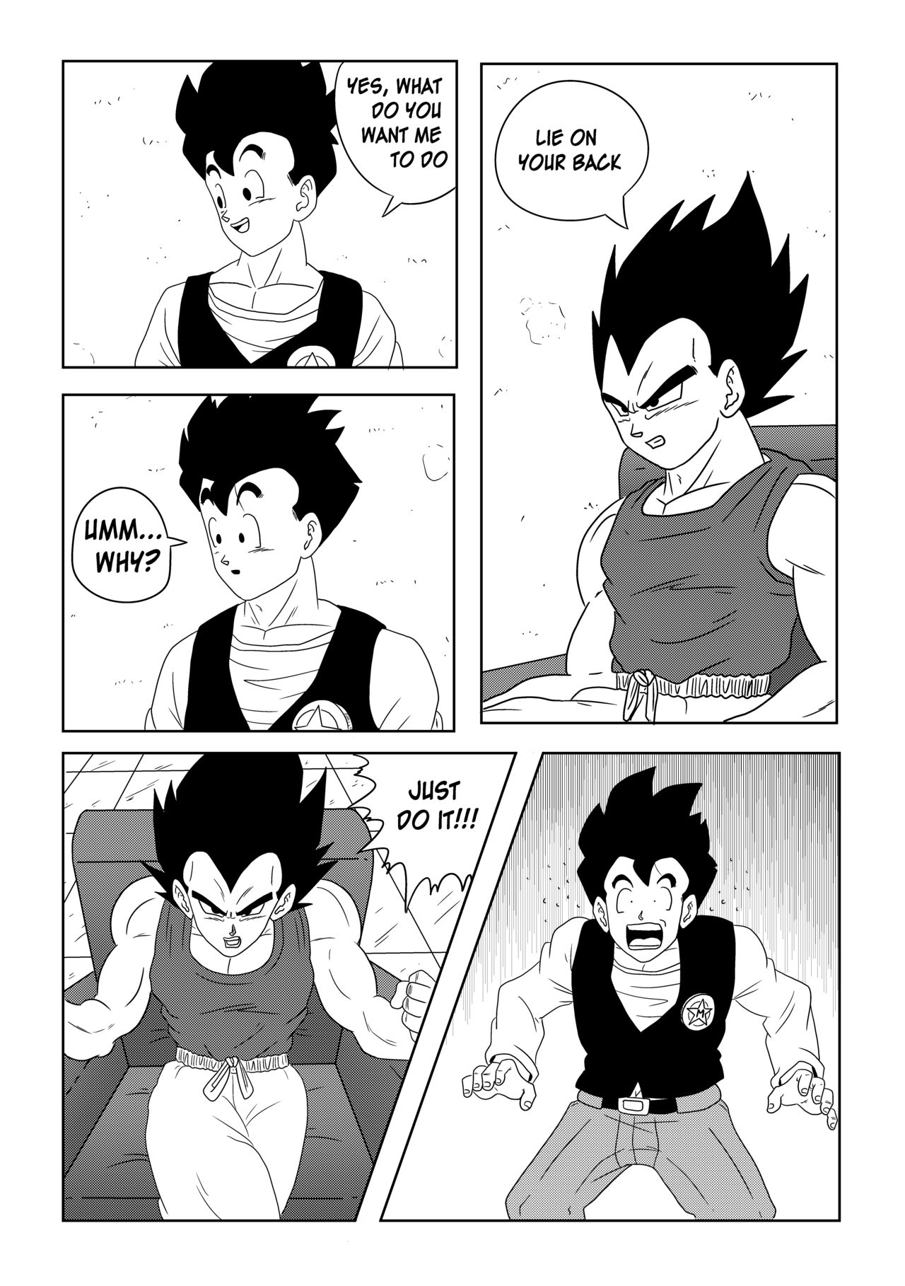 Vegeta: The paradise in his feet page 11 full