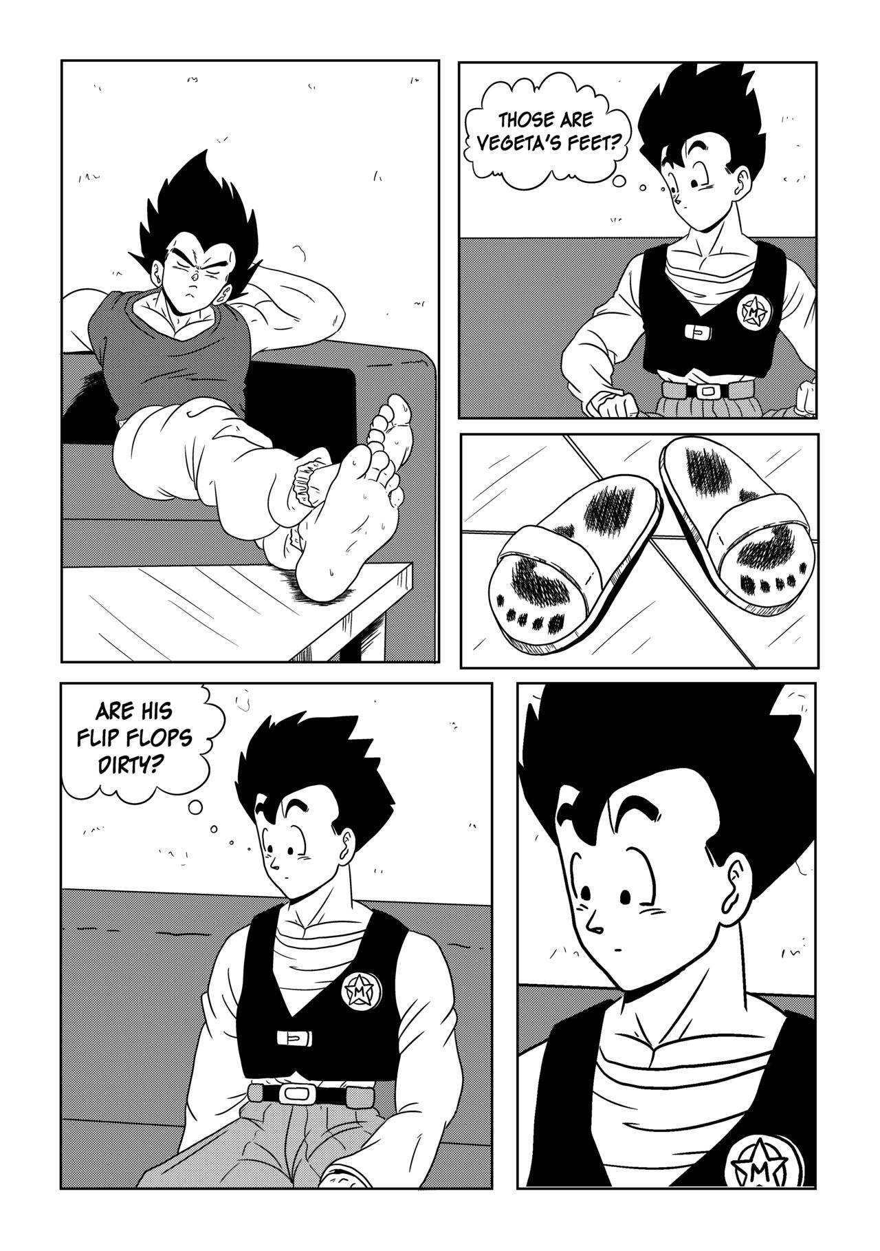 Vegeta: The paradise in his feet page 5 full