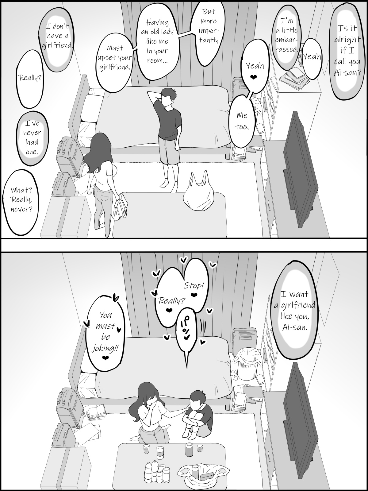 A dirty wife who explores the erogenous zones of a virgin boy❤ echiechi na hitodzuma ni seikantai wo sagurareru doutei-kun❤ page 7 full