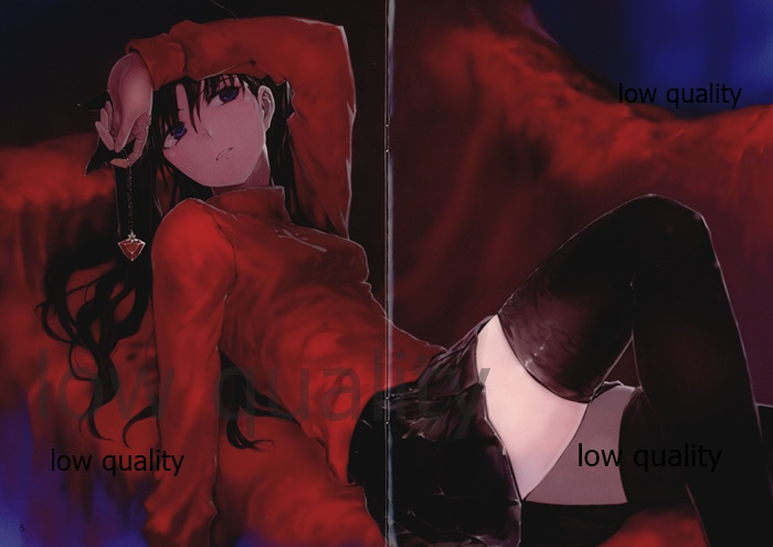 Fate/stay night Illust Shuu "Usuyami" page 4 full