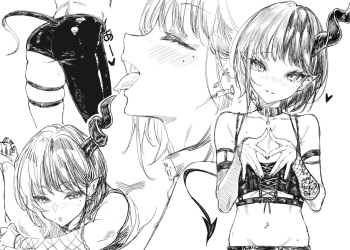 [Mugen Jirai (Mushi)] Original Little Evil BlowJob cover