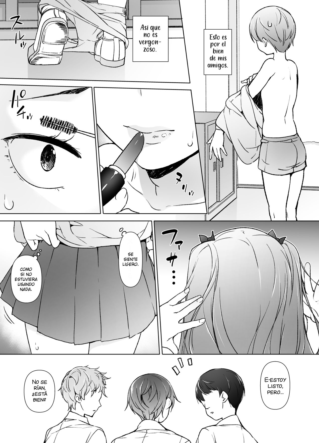 Danshikou no Kawaii Ko ga Josou Shita Hanashi page 6 full