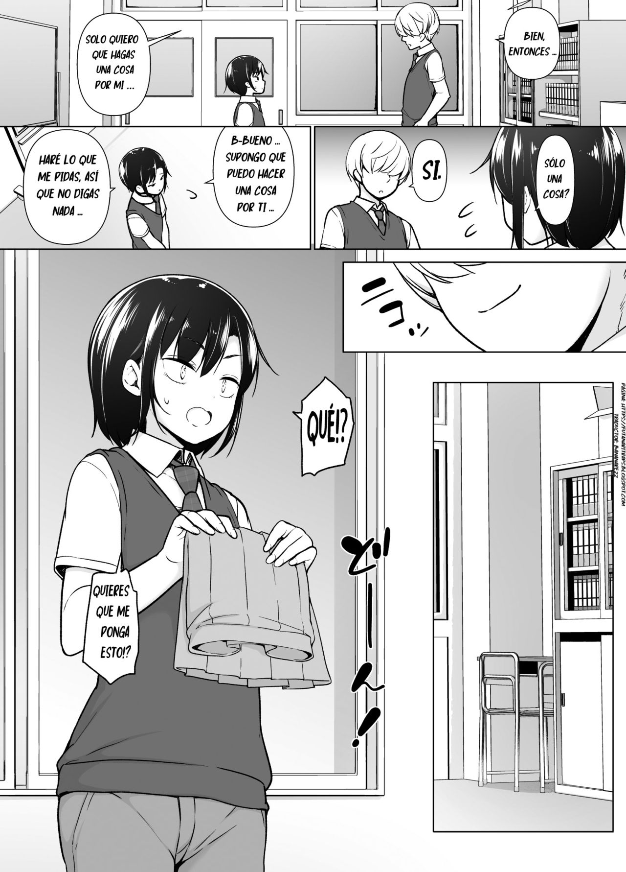 Gouman Seitokaichou ga Josou o Shitara page 12 full