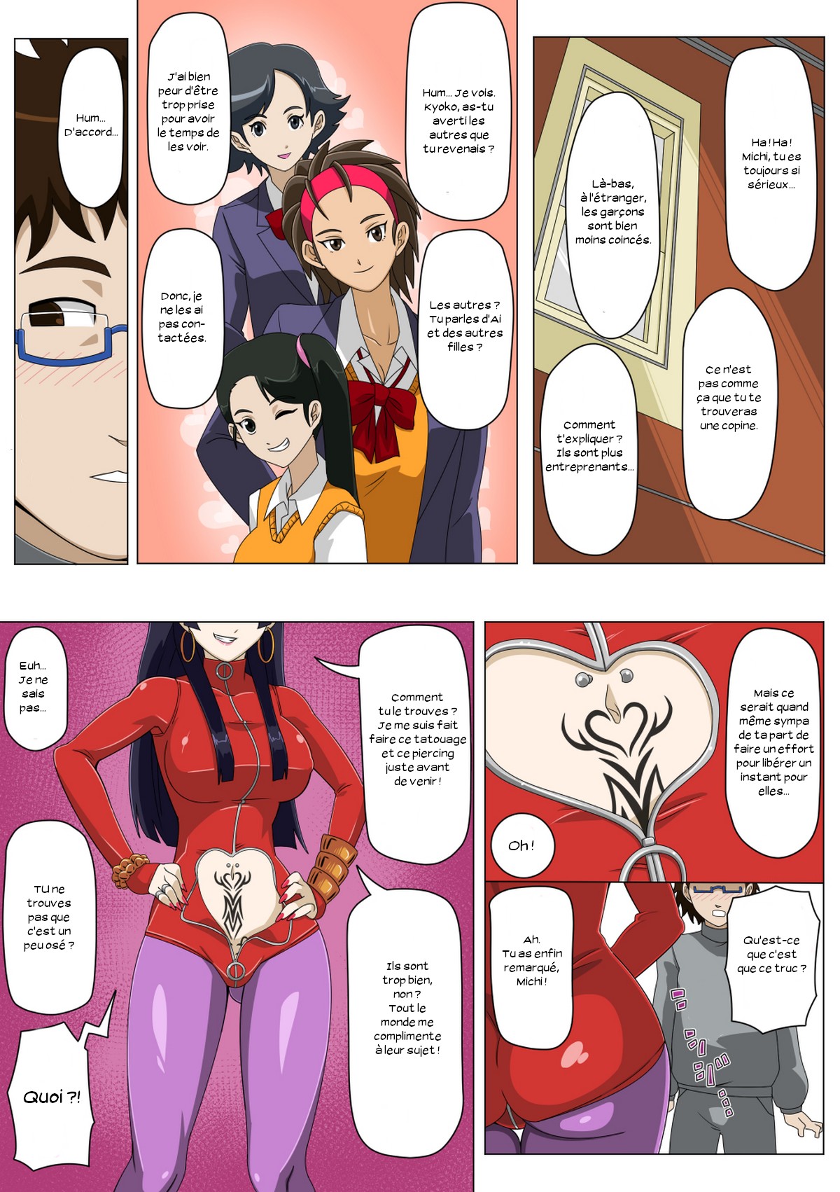Ryuugaku Shita Osananajimi 2 page 11 full