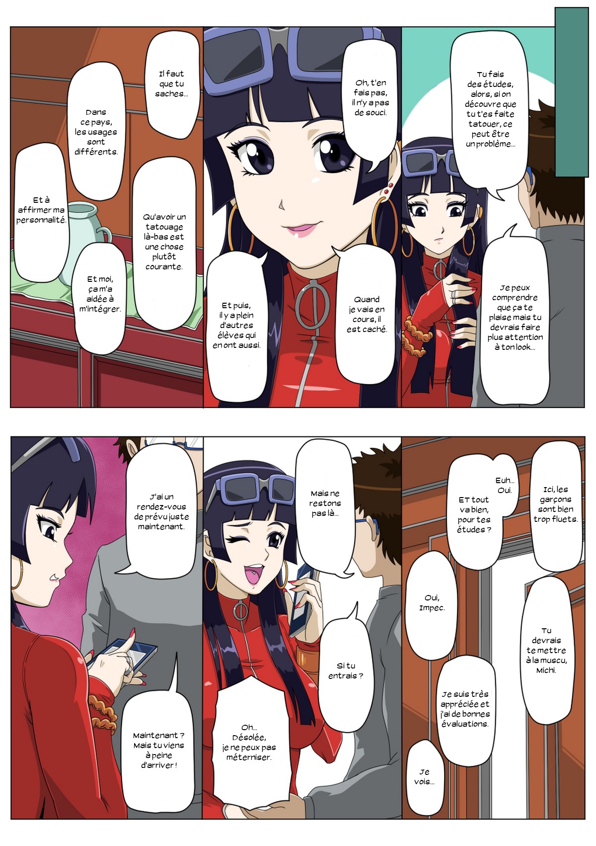 Ryuugaku Shita Osananajimi 2 page 12 full