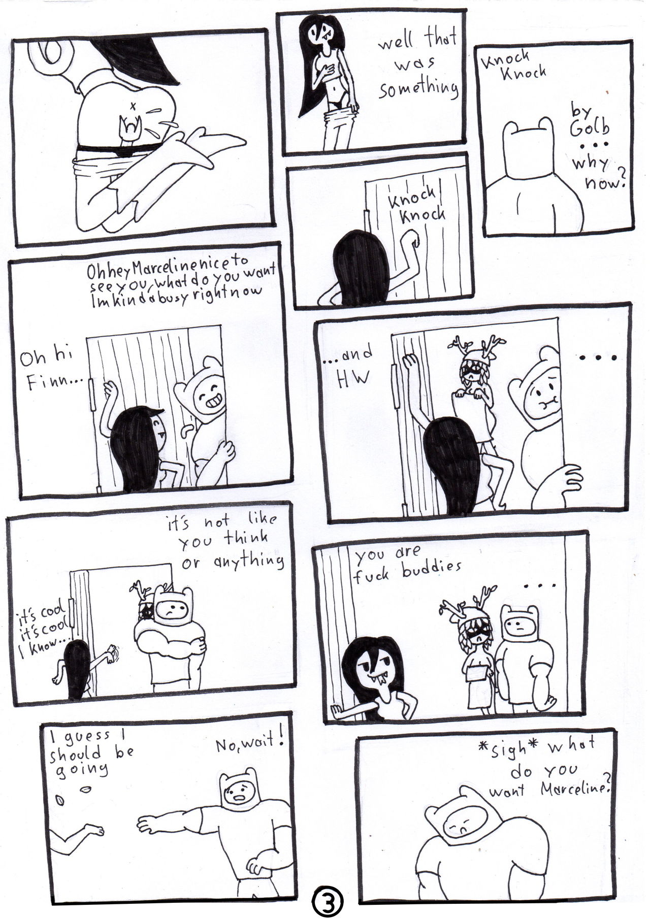 Adventure Time//with Marceline and Bubblegum page 4 full