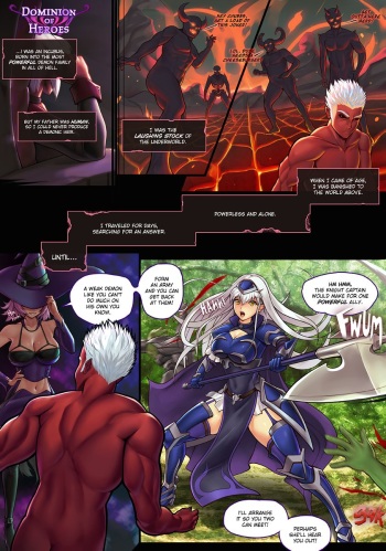 [hybridmink] Dominion of Heroes [Sample] cover