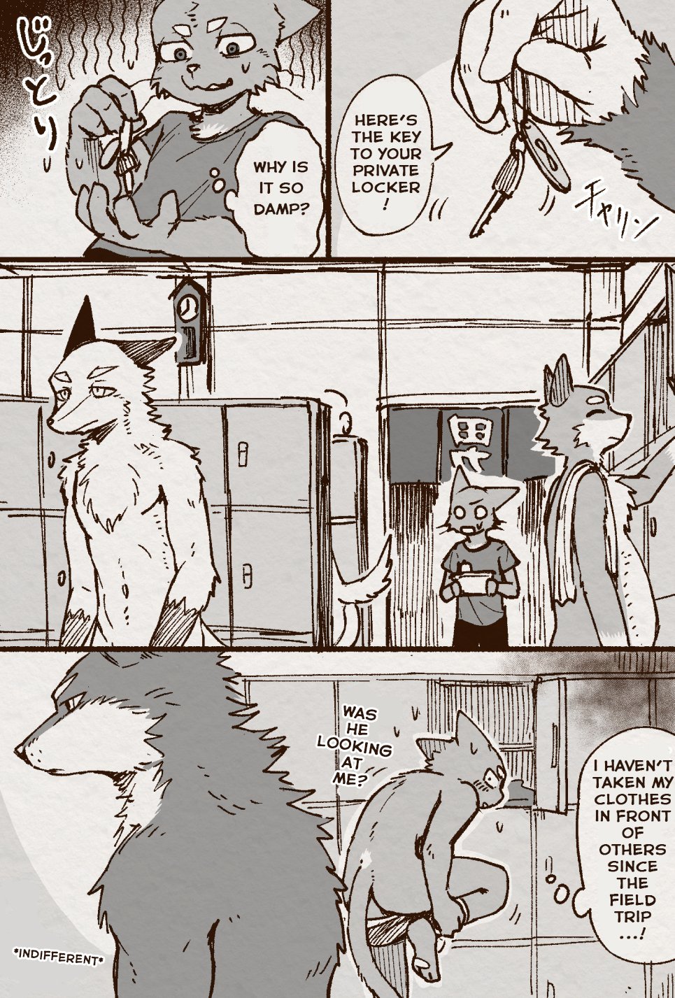 Aoniya & Kaneinu's public bathhouse diary page 3 full