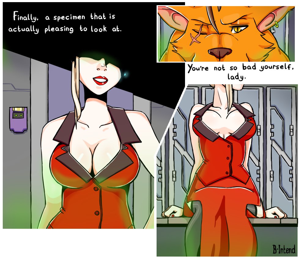 RedXIII x Scarlet page 1 full