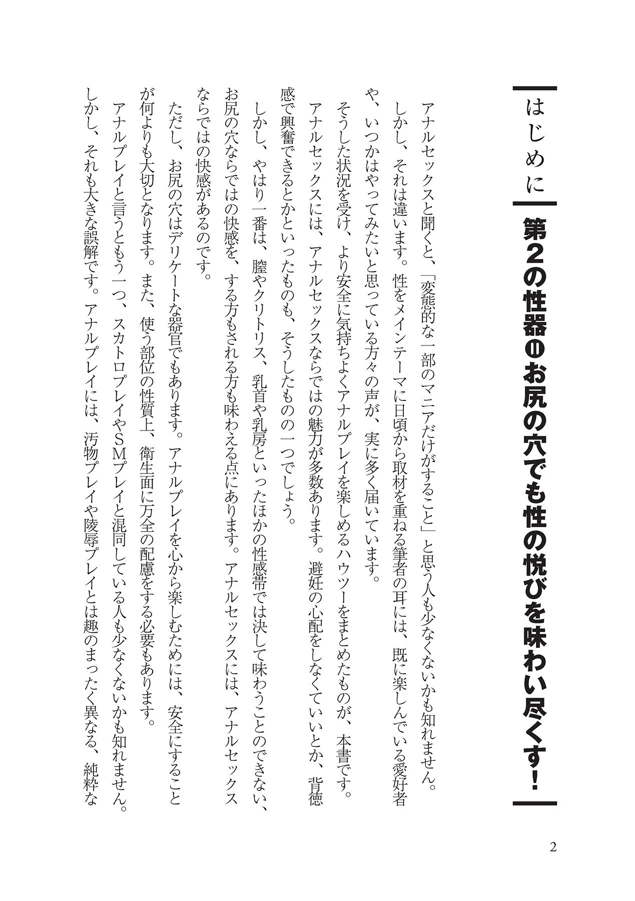 アナル性感開発・お尻エッチ 完全マニュアル page 4 full