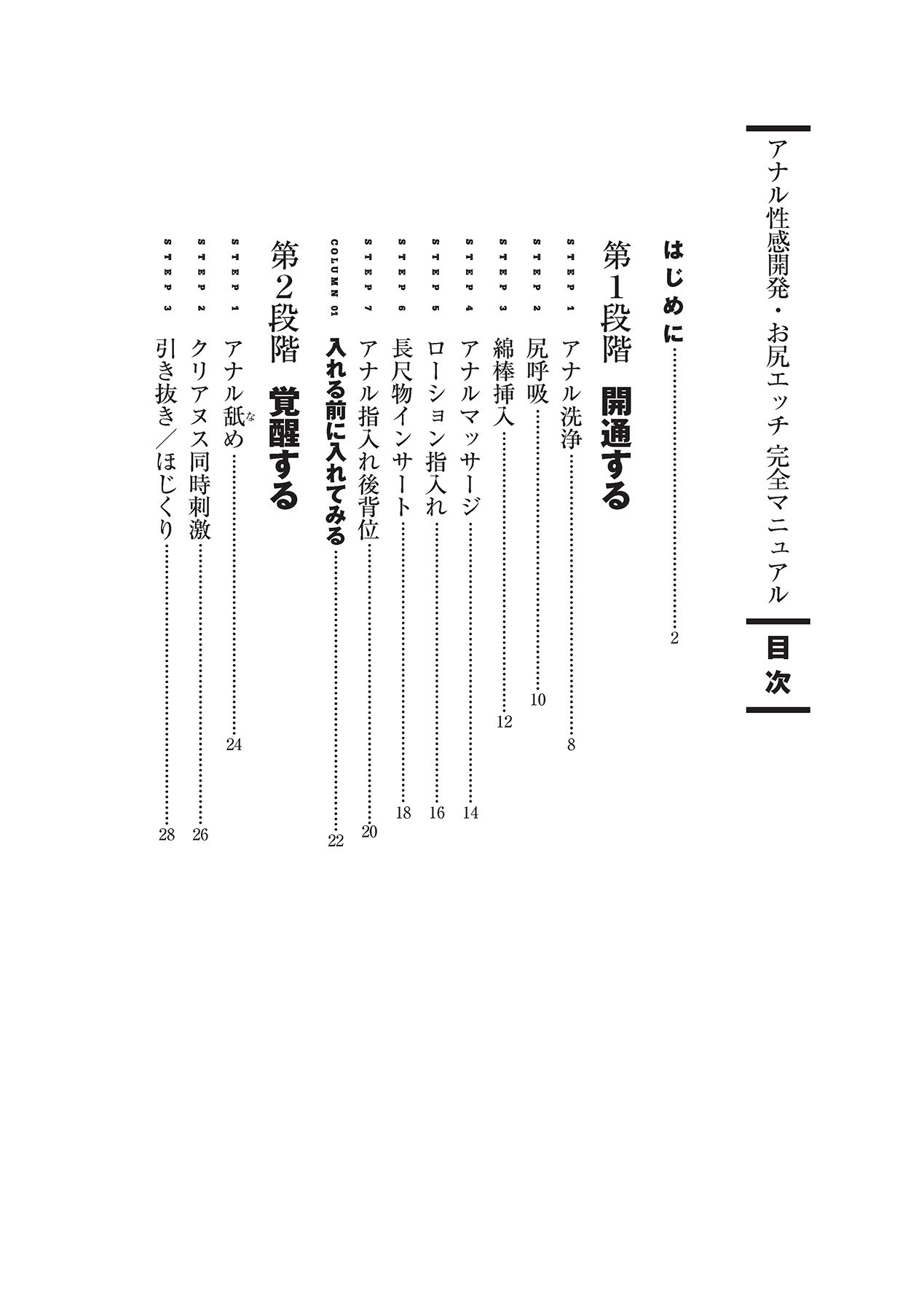 アナル性感開発・お尻エッチ 完全マニュアル page 6 full