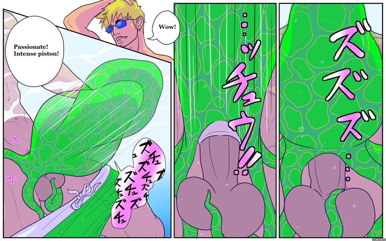 Sperm Creature on Male page 8 full