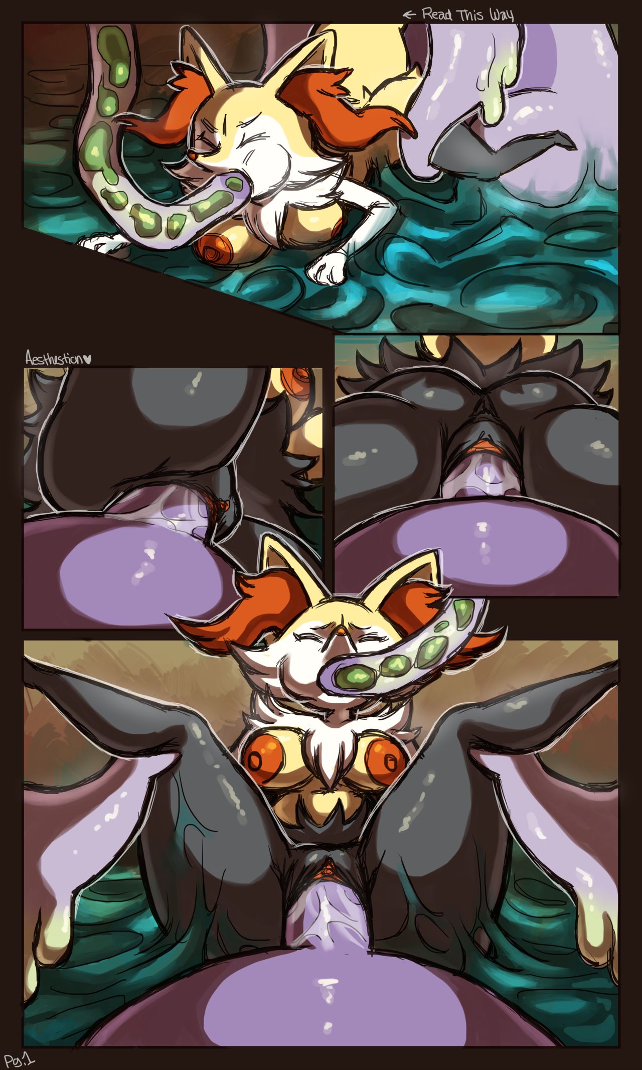 Delphox Dilemma page 1 full