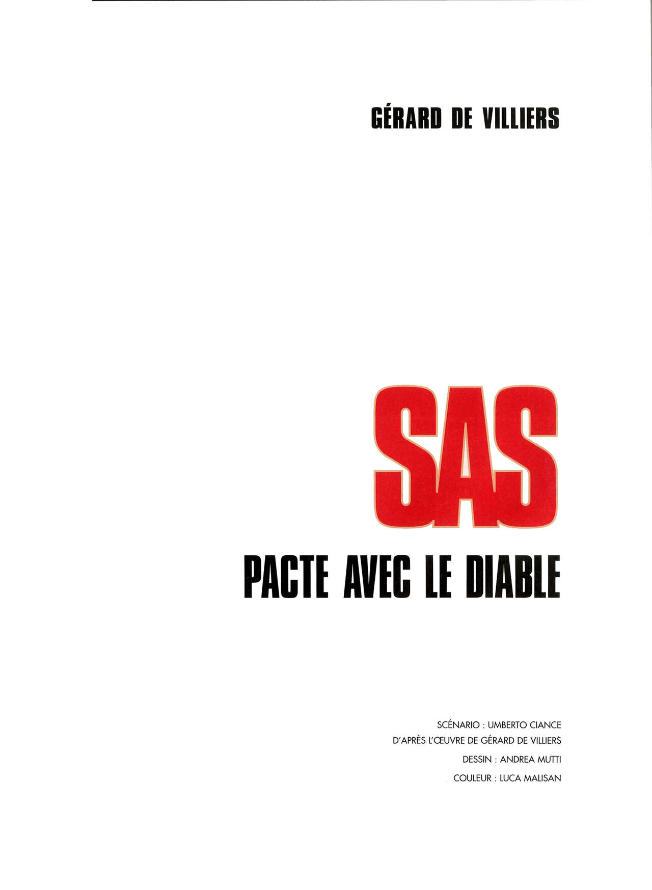 S.A.S. - T01 - Pacte avec le Diable page 3 full