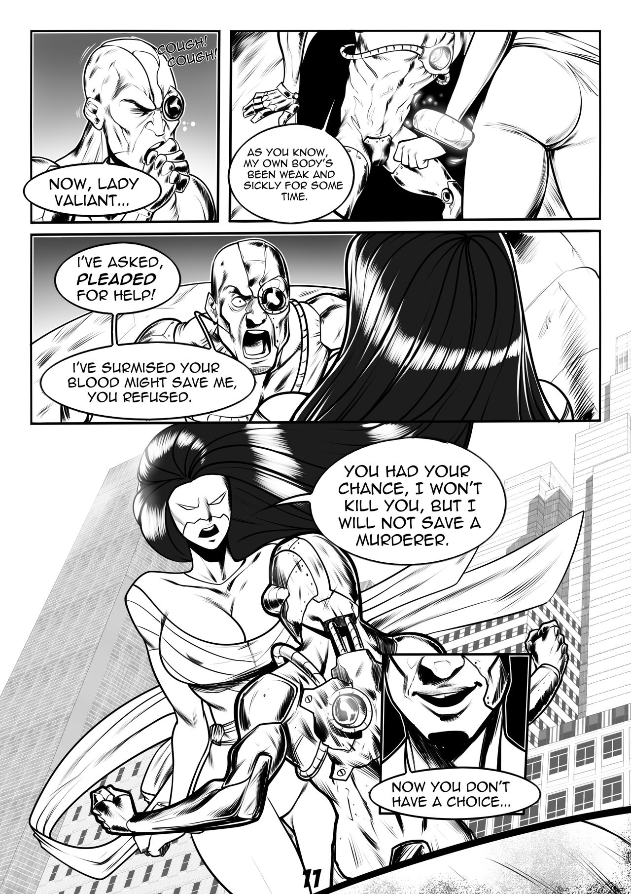 Lady Valiant Main Comic page 12 full