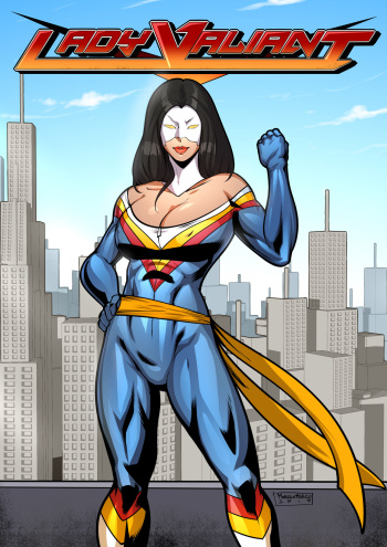 [Xamrock] Lady Valiant Main Comic cover