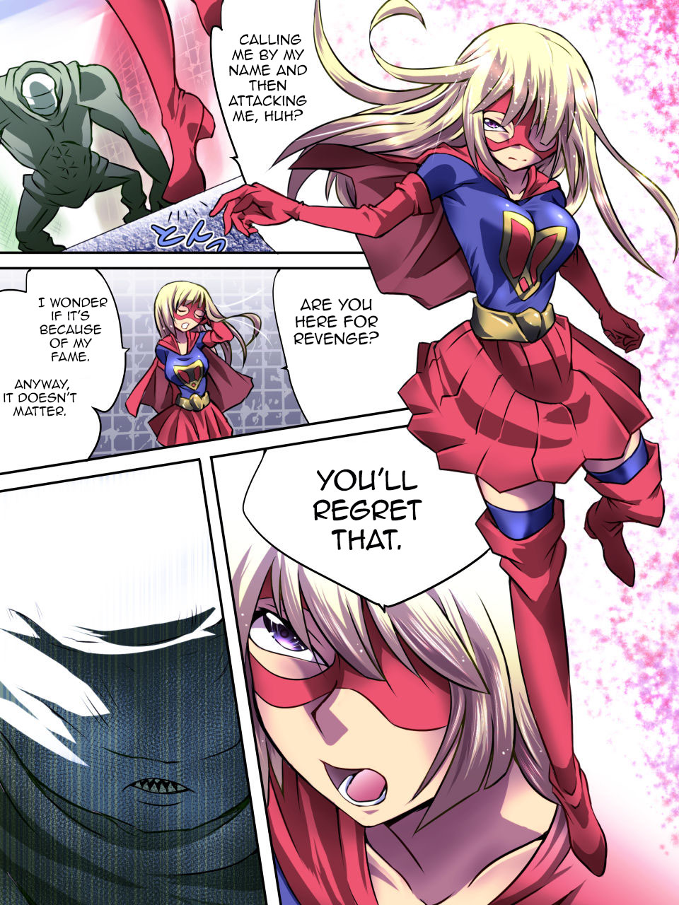 Superheroine Yuukai Ryoujoku - Superheroine in Distress page 12 full