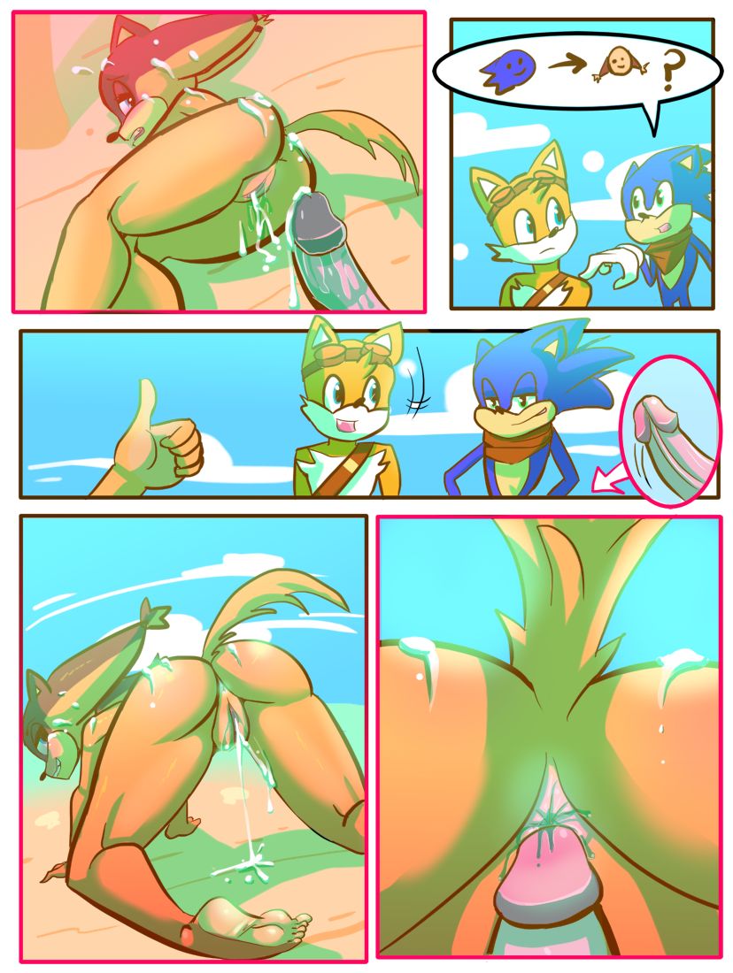 Sticks on the Beach page 5 full