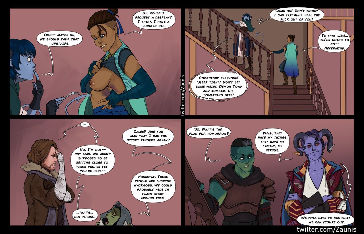 Jester Gets Around +other Mighty Nein art page 12 full