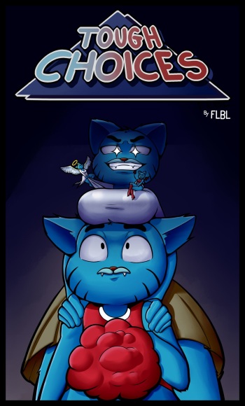[FLBL] Tough Choices (The Amazing World of Gumball) cover
