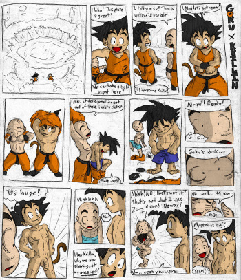[tezuka998] Goku x Krillin (Dragon_Ball) [English] cover