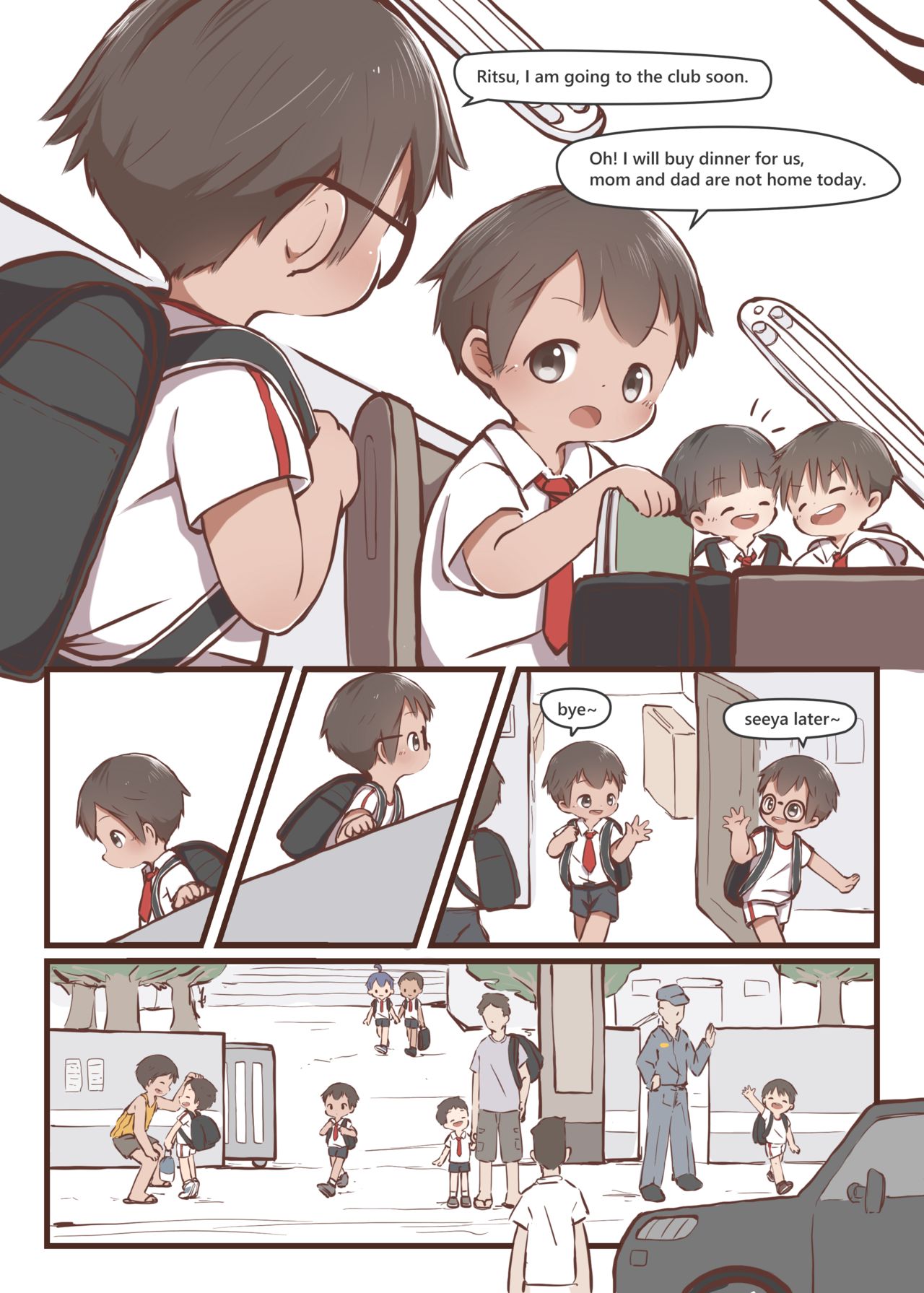 Two boys one door page 12 full