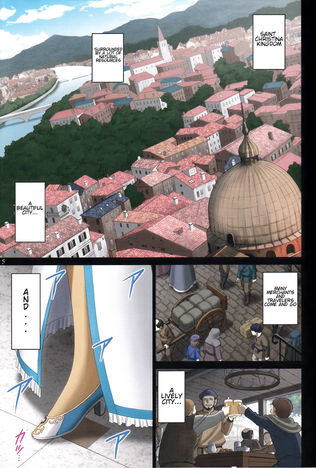 Roshutsu Otome Fantasy "Oujo wa seisona mirareta gari ~Yunaria Fon Vitoria ~" | The Elegant Princess Wanted to be Seen -Yunaria Fon Vitoria- page 4 full