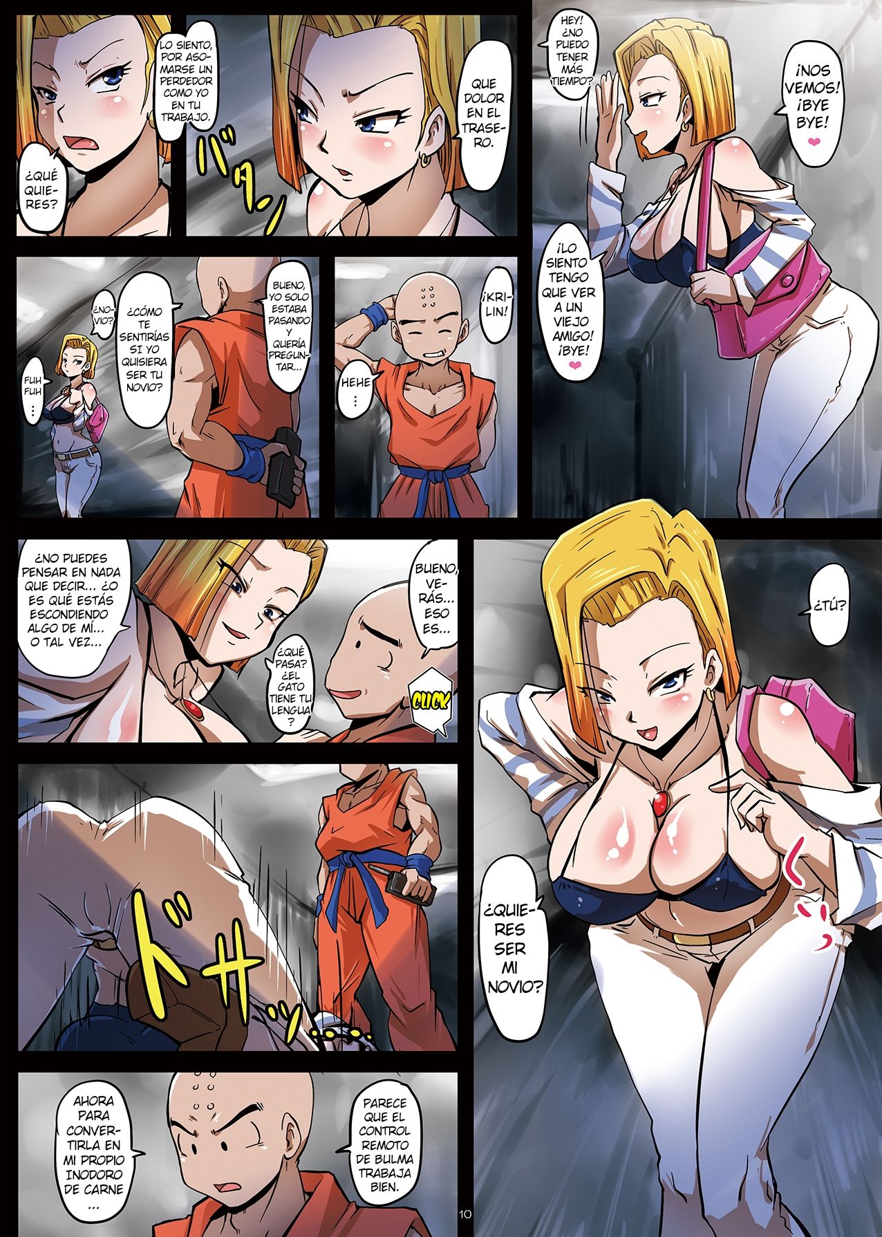 18-gou Sei Dorei Keikaku -Bulma to Krilin no Kyoubou de 18-gou ga Ochiru Made- page 11 full