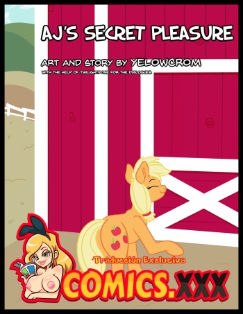[Yelowcrom] AJ's Secret Pleasure (My Little Pony: Friendship is Magic) [Spanish] cover