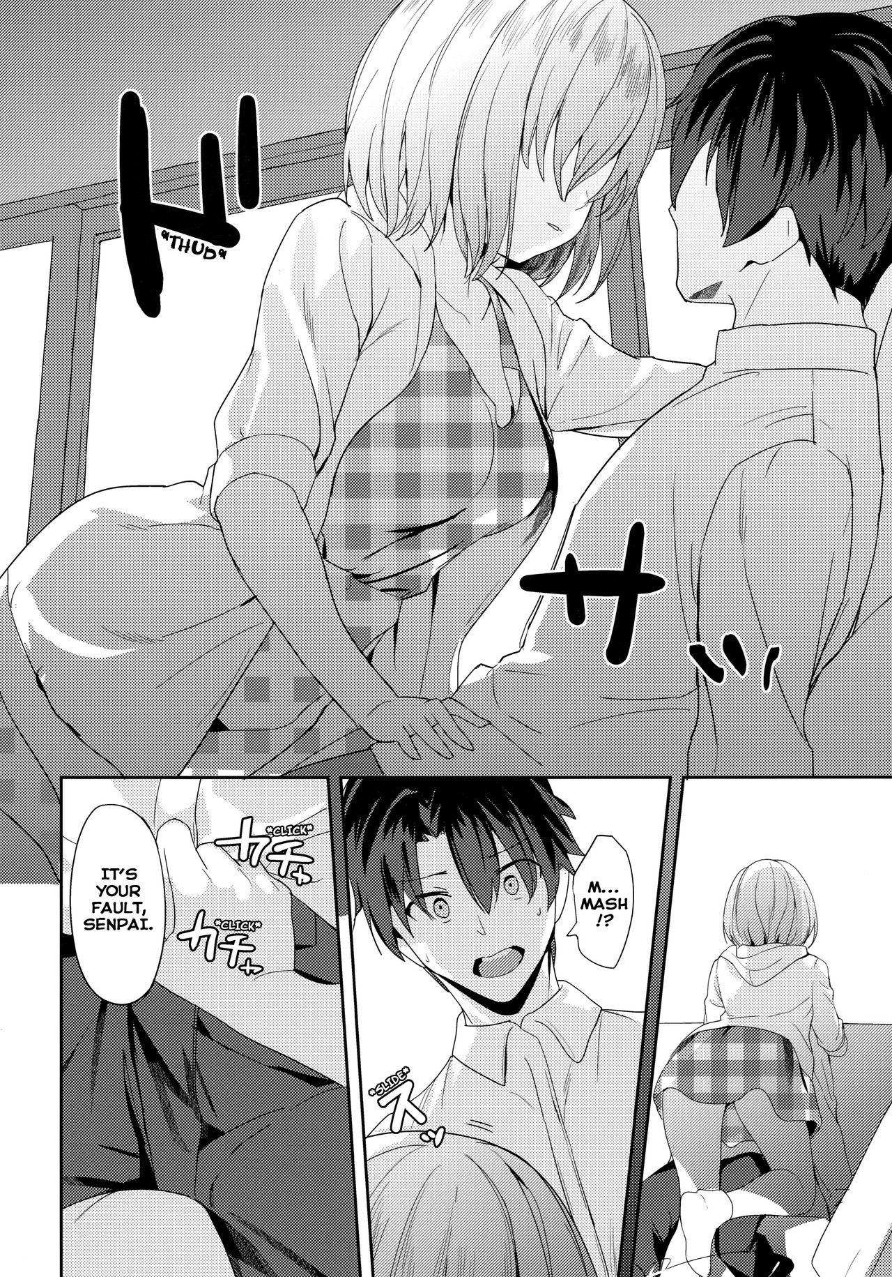 Mash wa Senpai ni Chikazukitai! | Mash Wants to Be Intimate With Senpai! page 11 full