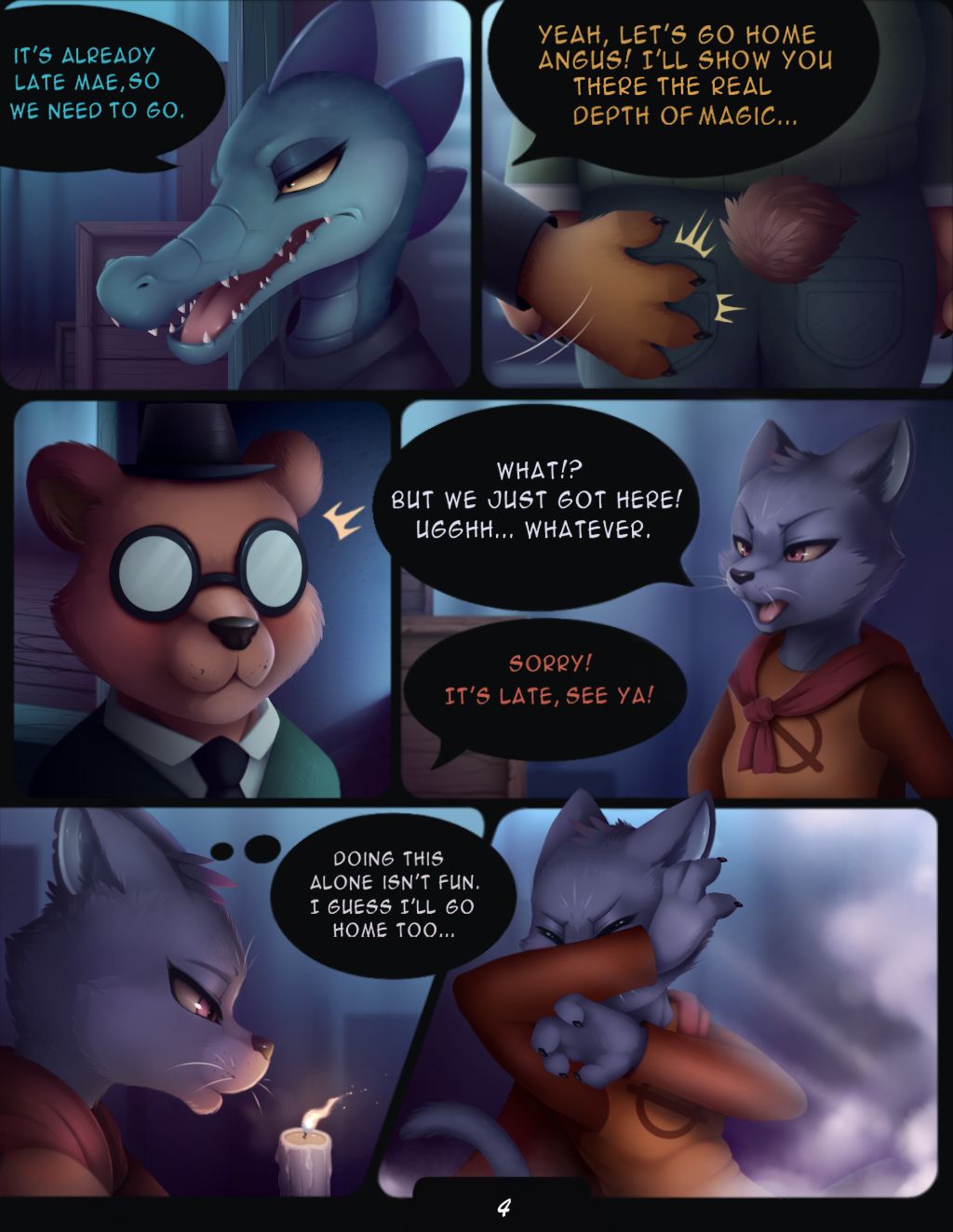 Depths of Magic  by Meraence page 5 full