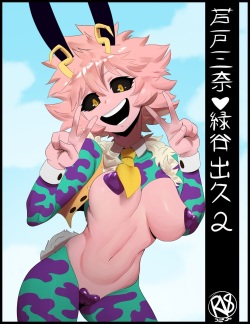 Mina X Izuku by thehumancopier