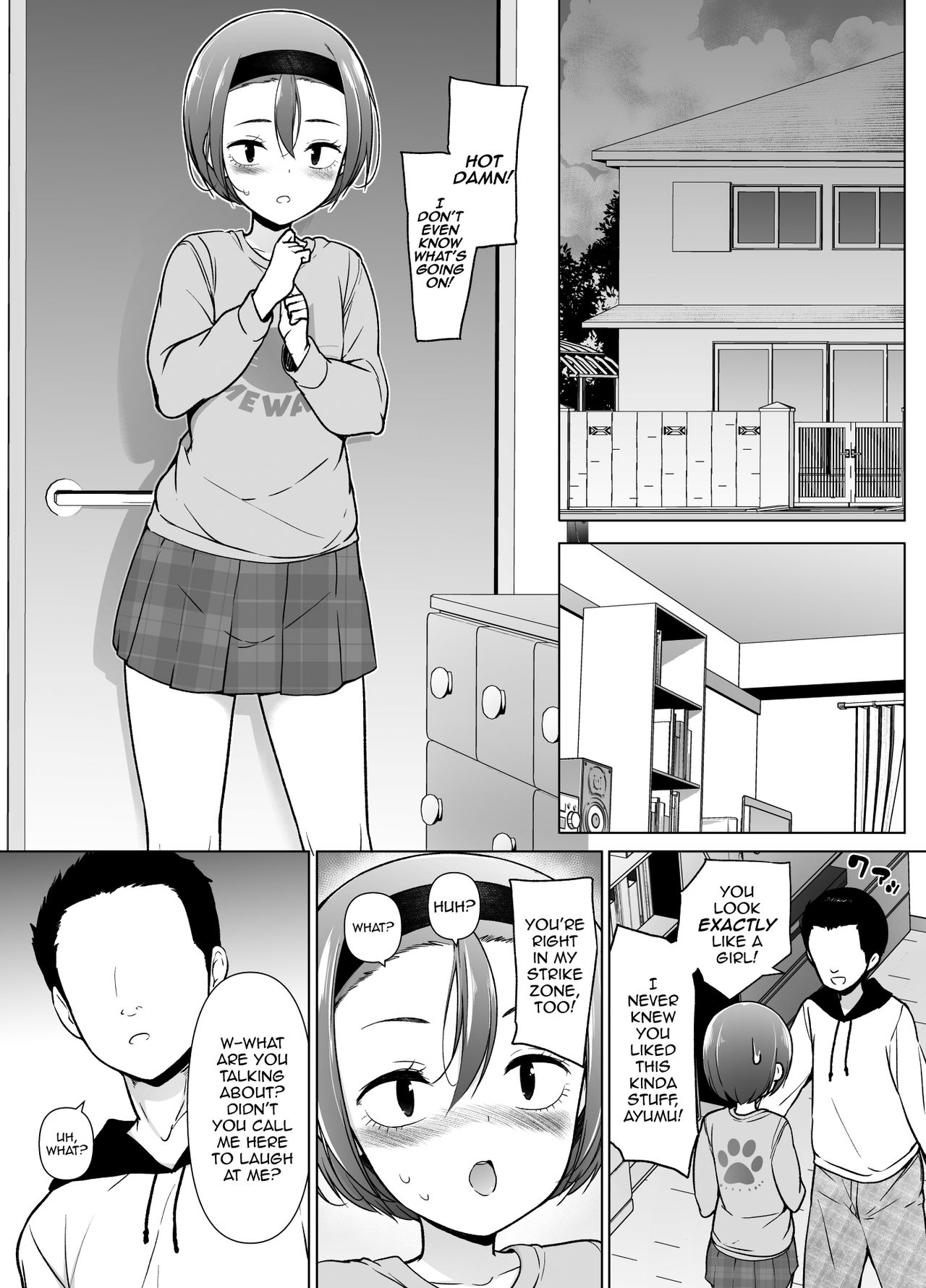 Keikaishin Takame no Josoukko ga Doukyuusei ni Iiyorarete Ecchi na Koto Shichau Ohanashi page 12 full
