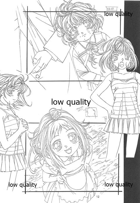 Flutter of birds 線画集 page 11 full