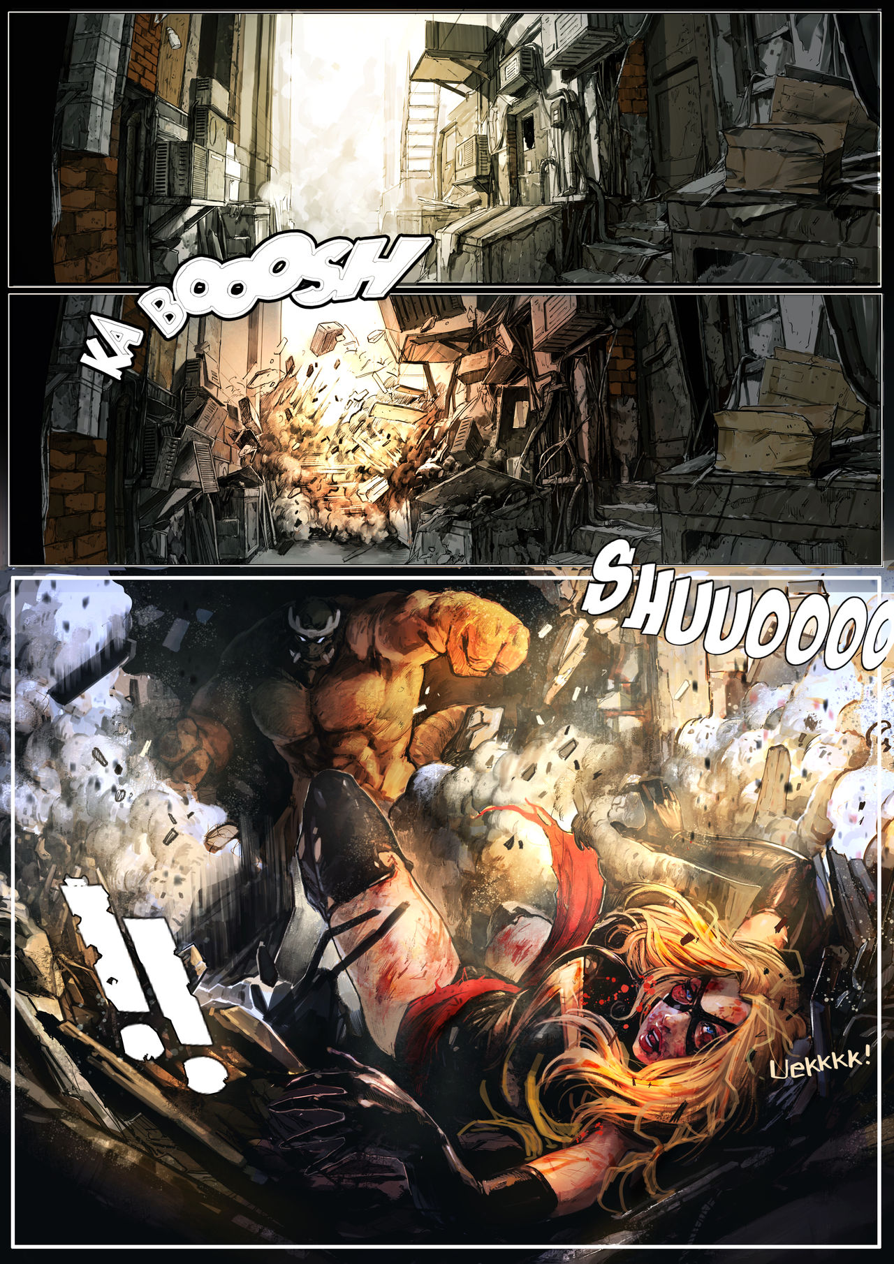 Superheroine Cosmic Cataclysm page 11 full