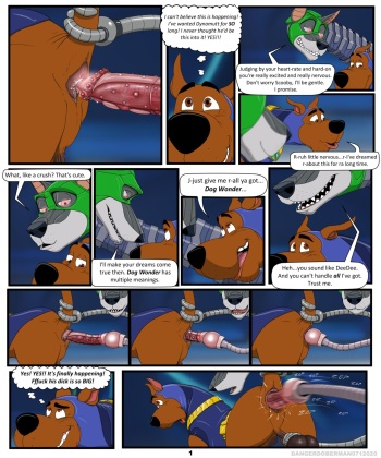 [DangerDoberman]Slut for Dynomutt: Scooby's dreams come true (FULL COMIC) cover