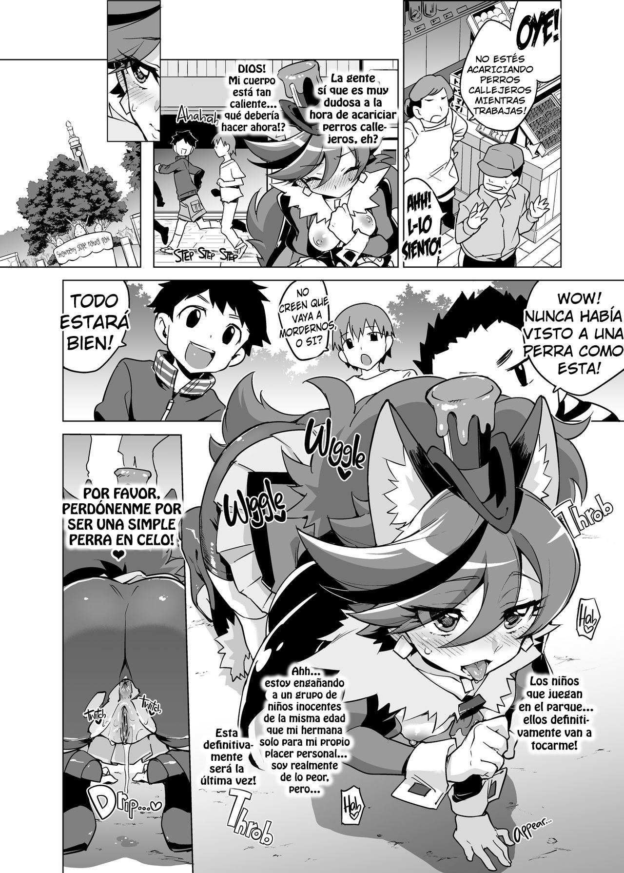 Chocolat-chan no Kirakira Roshutsu Juukan | Chocolat's Sparkling Public Mating Show page 11 full