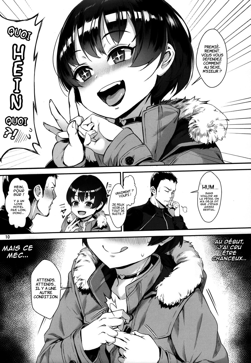 Inran Shounen "Nazo no Bitch Shota to Ossan no Monogatari" | Histoire perverse entre un homme et un mystérieux petit libertin page 11 full