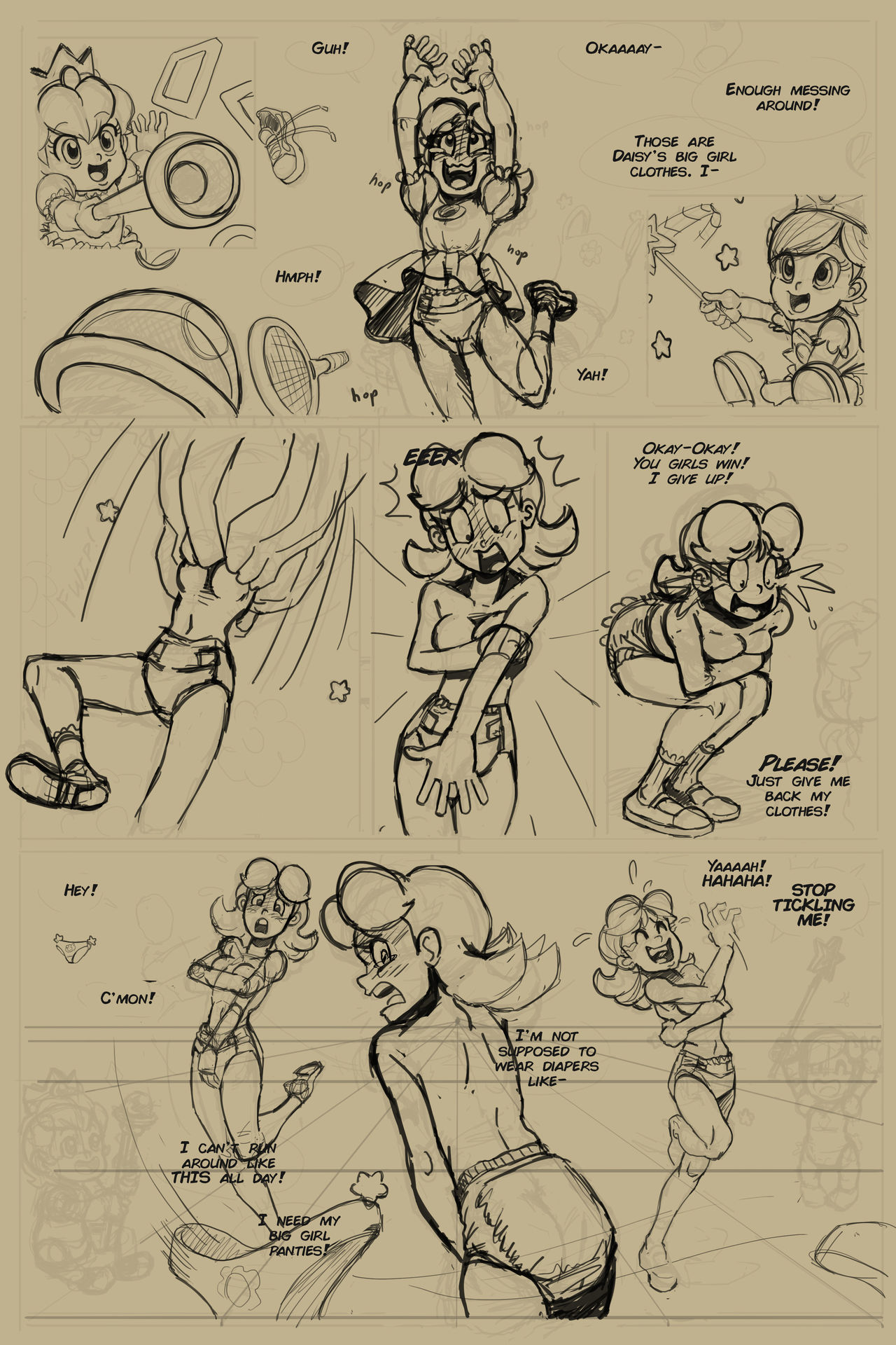 Daisy's Day page 8 full