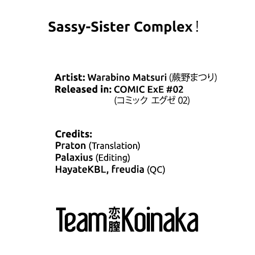 Sassy-Sister Complex! page 9 full