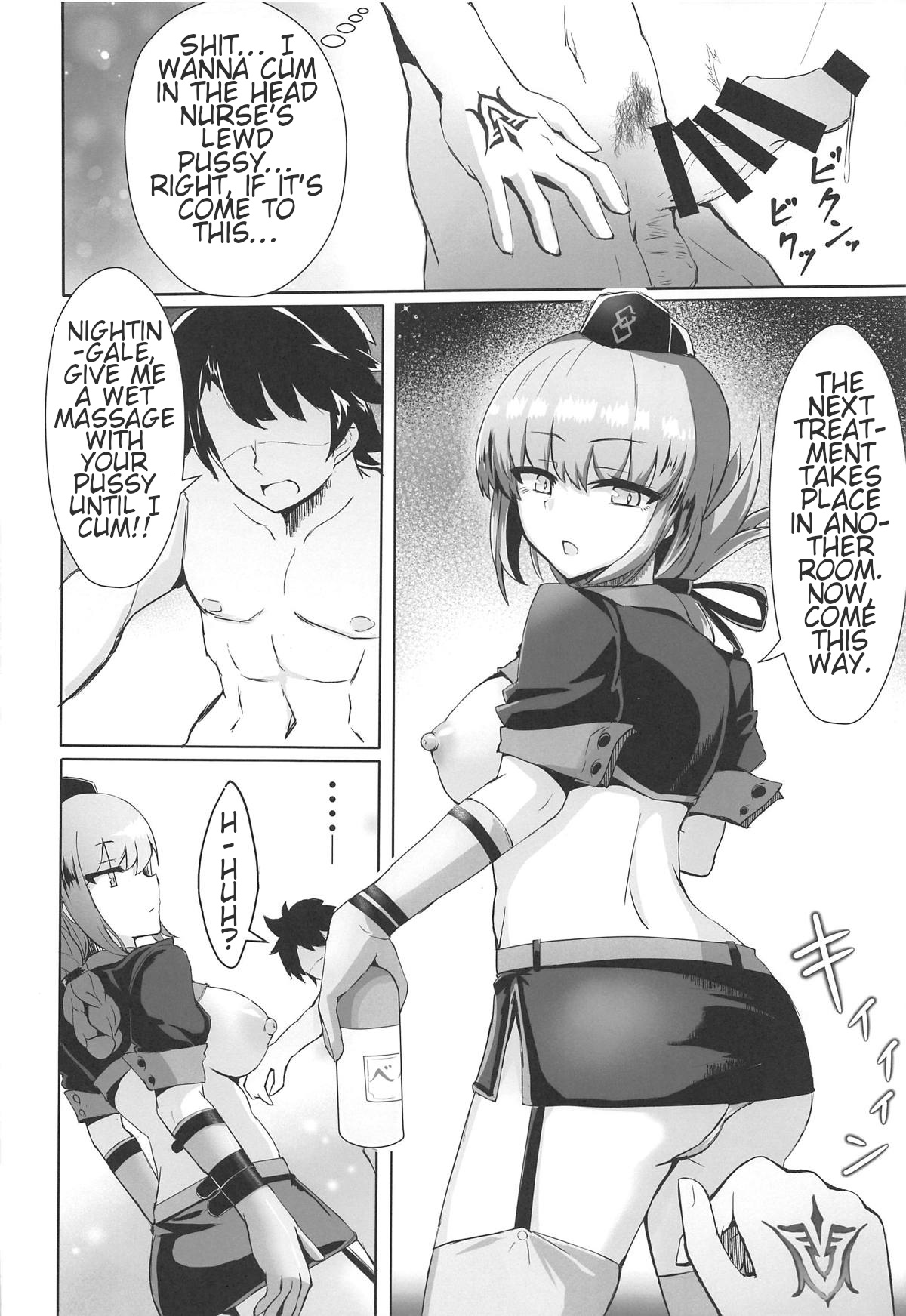 Dosukebe Fuchou no Seikan Sakusei Massage | Sex with the Perverted Head Nurse - Semen-Squeezing Massage page 9 full
