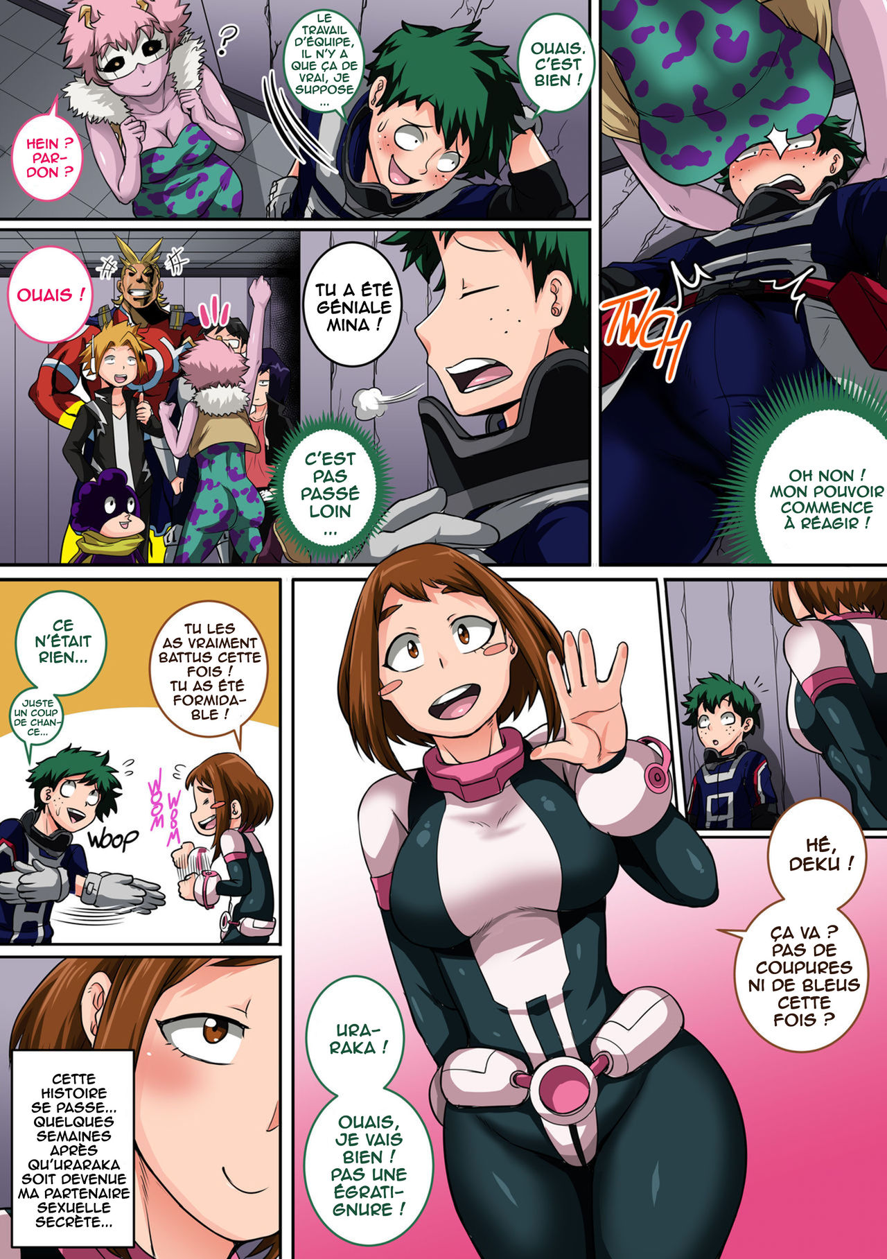 Boku no Harem Academia: 4-wa "Koakuma no Itazura" page 3 full