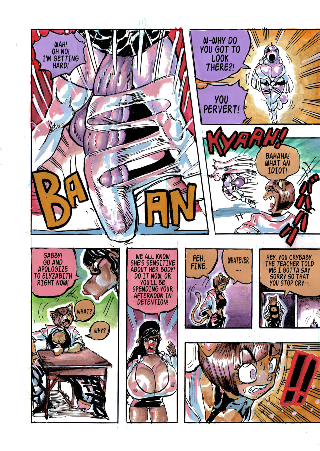 Bully the Horsegirl! page 4 full
