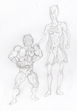 Boi Wonder hulks out .