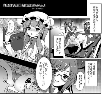 [Kuma-tan Flash! (Kumao Mofumofu)] Makafushigi Toumei Ojisan (Touhou Project) [Digital] cover