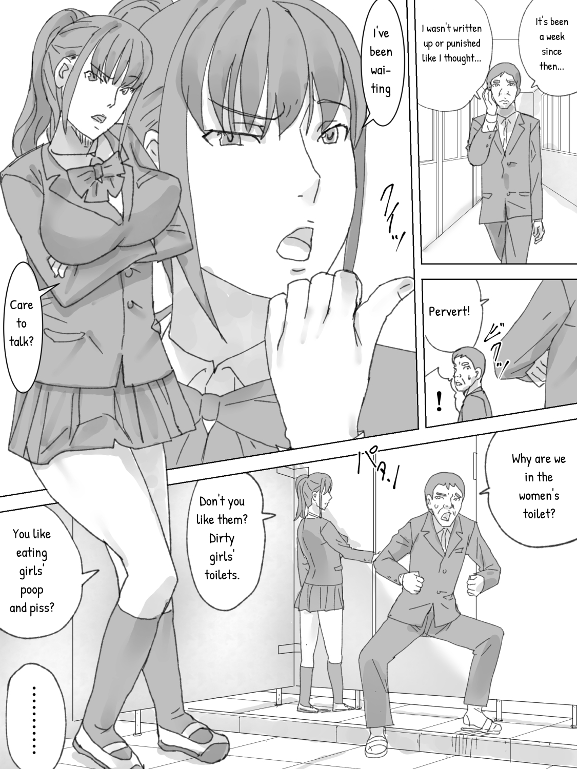 Mizo Toile Tousatsu Shitetara Bareta | I was caught taking pictures of the girls' toilet page 11 full
