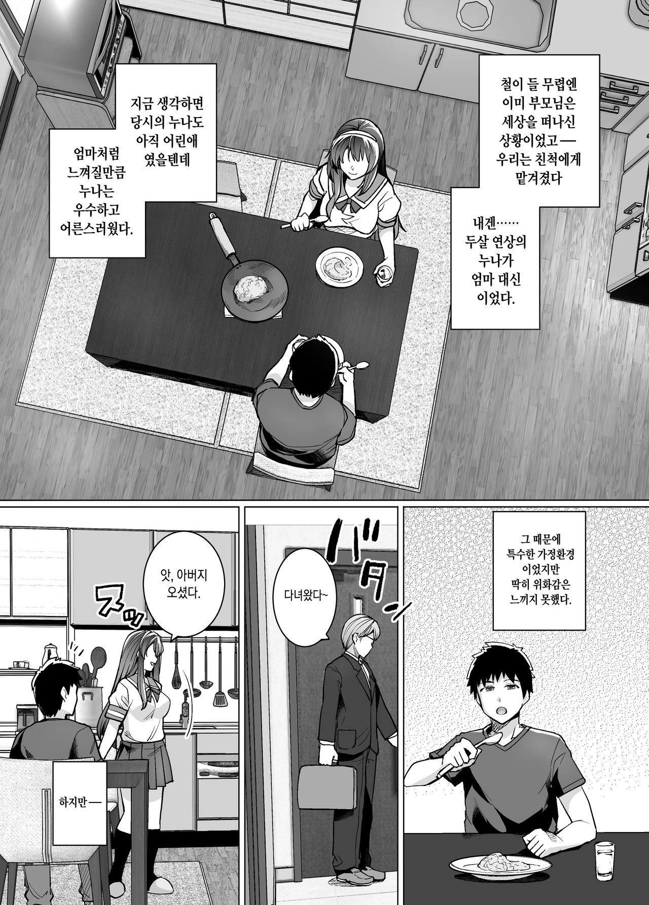 Ane wa Oyaji ni Dakareteru | 누나는 아버지에게 안기고있다 page 7 full