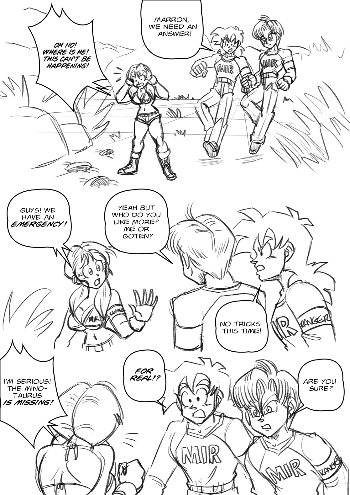 Ranger Trouble page 12 full