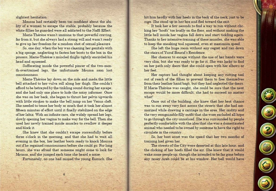 Challenging the White Fillies - Worlds of Dominations  vol. IV page 6 full