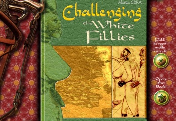 [Alonzo Serai] Challenging the White Fillies - Worlds of Dominations  vol. IV cover